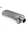 Silencieux Universel Ovale Einfl Ø101.6 B278xH192xL420 Bon Marché
