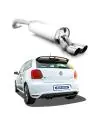 Commander Vite Bastuck Échappement Sport Silencieux VW Polo 6R 2.0l WRC 2 x 76mm Inclinées