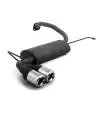 Promotion Ulter Sportauspuff 2 x 80mm eingerollt - Mazda 323F, 323C, 323P ab 94 bis 98 1.5l