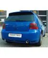 Promotion Saisonnière Gestec Échappement Sport 1x90mm Duplex pour VW Golf IV Berline R32 Design