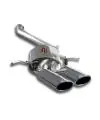 Authentique Supersprint Silencieux Mercedes Classe M W164 ML à Gauche Avec 2x120x80mm Ovules