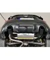 Authentique Fox Duplex Inox Échappement Sport pour Toyota GT86 2.0l Chaque 1x129x106mm Noir