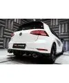 Remus Duplex Système VW Golf 7 2.0l Gti Tcr Ré Li Chaque 1x102mm Chrome Gros Lot