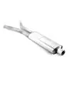 Livraison Express Bastuck Inox Silencieux pour Ford MUSTANG 2.3 Ecoboost à Partir Année Fab. 2015