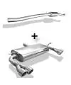 Produit De Marque Fox Duplex Échappement Sport Installation Complète Mercedes Classe A W176 A220