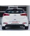Affaire À Saisir Bastuck Endschalldämpfer Hyundai i20 GB inkl. Sport Endrohr 1x Oval 120x80mm (nur für Fahrzeuge mit Heckschürzenausschnitt)