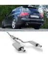 Top Qualité Fox Sport Avec Tuyau de Raccordement Audi A4 B7 Quattro 3.0l Tdi Chaque 1x90mm