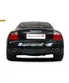 Authentique Supersprint Sportauspuff Racinganlage ab Kat. rechts-links je 2x90mm - Maserati Coupe 4.2i Bj. 02-04 und Gransport Coupe 4.2i ab Bj. 05