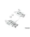 Eisenmann Duplex Race Silencieux BMW 3er E93 E92 M3 Chaque 2x90mm Inclinées Bla Paiement Sécurisé