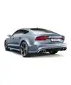 Akrapovic Titan Duplex Intégral Audi RS7 Chaque 1x Ovale Latéralement De Charbon Commander Vite