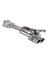 Top Vente Supersprint Sportauspuff Komplettanlage 70x90 Mercedes E W124 400 420 500 60AMG