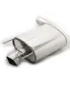 Fait Main BASTUCK Sportauspuff rechts Opel Insignia OPC Limousine 2.8l - 1 x 100x60mm Raute (RohrØ 70mm)