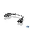 Fox Echappement Sport Duplex ESD BMW 1er 118d 120d Bj.04-07 Chaque 2x76mm Top Vente
