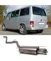 Échappement Inox Racinganlage Hors Catégorie VW Bus T4 2x63mm Aspect Diesel Fort Meilleur Prix