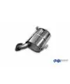 Soldes Fox Échappement Silencieux pour Subaru Outback BS 2.5l 1x76mm Aspect Diesel
