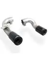 Livraison Express Remus Endrohr-Set li/re je 1x84 mm Street Race Black Chrome mit integriertem Klappensystem BMW 4er F32/F36