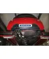 BASTUCK Komplettanlage ab Kat. Renault Twingo 2 RS ab Bj. 07 1.6l und Wind 1.6l - 2 x 70mm (RohrØ 63mm) Commander Vite