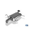 Fox Échappement Silencieux pour Nissan Primera P11 Soude Année Fab. 96-99 1x90mm Super Prix