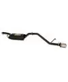 Ulter Sportauspuff 1 x 140x80mm eingerollt - Ford Focus 2 Turnier ab Bj. 2005 1.4l bis 2.0l und 1.8 TDCI Certifié