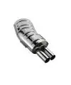 Eisenmann Échappement Sport Inox Silencieux BMW 3er E36 Soude 328i 2x76mm Offre Limitée