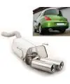 Fox Échappement Silencieux Renault Avantime 2x80mm Rond Roulé Avec à Partir De Commande En Gros