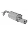 Ragazzon Échappement Sport Inox Silencieux Peugeot 207 1.6 1x102mm Réseau Meilleur Choix