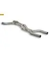 Commander Maintenant Supersprint Sportauspuff Mittelrohrsatz X-Pipe Porsche 955 Cayenne 4.5i S4.5i 957 Cayenne 4.8i S4.8i