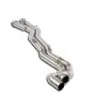 Supersprint Sportauspuff Mittelrohrsatz - BMW E46 M3 3.2i (Coupe und Cabrio) ab 01 und BMW E46 M3 CSL 3.2i ab 03 Commander Vite