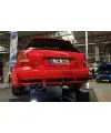 Nouvelle Collection Fox Échappement Sport 3,5 Pouces Système de Course Sur Orig. Dp Audi RS4 B5 2.7l