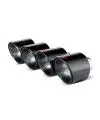 Akrapovic Charbon Duplex Jeu D 'em Bouts D'Échappement Nissan, Chevrolet Remise