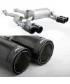 Remus Duplex Volets Racinganlage Hors Opf BMW M2 Compétition Chaque 2x98mm Noir Soldes