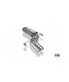 Fox Échappement Sport Acier Inoxydable Silencieux pour BMW E32 750i 2x63, 5mm Petit Prix