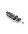 Fox Échappement Inox Installation Complète De Catégorie pour BMW E32 750i 2x76mm Achat Immédiat