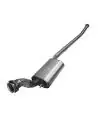 Haute Qualité Fox Inox Échappement Sport Silencieux Audi Urquattro 2.2l 10V Turbo Ø63