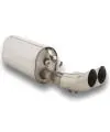 Fox Échappement Sport Silencieux Opel Calibra A Incl. 4x4 Bj 1989-1997 2x76 Dt Bon Plan