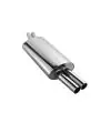 Eisenmann Inox Échappement Incl. Tuyau de Raccordement BMW E36 M3 2x76mm Juste Offre Limitée