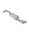 Ragazzon Échappement Sport Silencieux Seat Ibiza Mk4 6J Sc 1.9l Tdi 2x70mm Nouvelle Collection