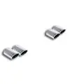 Meilleur Prix Supersprint Sportauspuff Endrohrsatzkit 100x75mm für Audi TT FV3 2.0l Quattro TFSI mit TTS Heckschürze