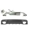 Ulter Inox Duplex Volets Sport Alfa Romeo Stelvio à Partir De Bj.16 Chaque 2x90 Nouvel Arrivage