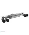 Bastuck Duplex Volets Sport VW Golf 8 2.0 TSI R 4motion Chaque 2x100 Charbon Original