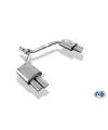 Fox Échappement Sport Audi A5 8T Traction Avant 1.8l TFSI Duplex Chaque 2 x 80mm Fait Main