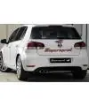 Premium Supersprint Sportauspuffanlage links 2x80 rund ab Serien-Kat. - VW Golf VI 1.4i - 1.6i ab Bj. 09