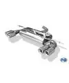 Fox le Sport Échappement Duplex Inox Audi A3 8P Cabrio Droit à Gauche 2x76 Roulé Top Qualité