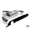Fox le Sport Échappement Duplex VW Golf VII Facelift 1x100mm 1.0 1.5 Paiement Sécurisé