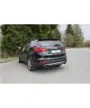 Fox Échappement Ramure Hyundai Santa Fé III 4x4 DM Droite à Gauche Chaque 2x90mm Premium