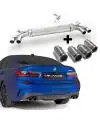 Remus Duplex Volets Sport BMW 3er G20 320i 330i Chaque 2x84mm Street Race Promotion Saisonnière