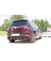 Certifié Fox le Sport Échappement Duplex VW Golf VII Facelift 1.0 1.5 Einzelrad. 1x100mm
