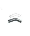 Fox Inox Uni-Tube 45° Étendu d1 Ø 45mm Rayon 54mm Adaptateur de Tuyau Remise