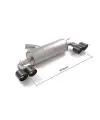 Ragazzon Duplex Racinganlage Hors Opf Toyota Yaris Taille 1.6l Ré Li Par 2x100mm Meilleur Prix