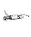 Ulter Inox Duplex Échappement à Volets Alfa Romeo Stelvio 2.0l T Droite à Gauche Soldes